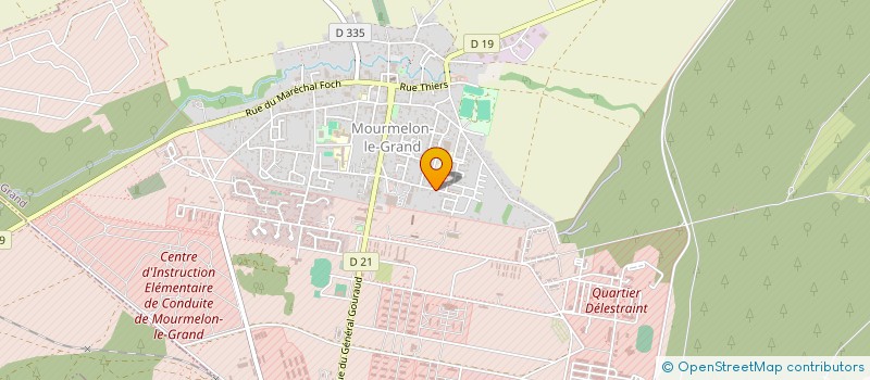 localisation de l'entreprise CERNAY ESPACES VERTS  MOURMELON-LE-GRAND