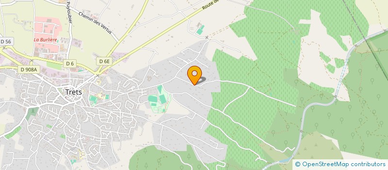 localisation de l'entreprise CERNI LEVAGE SERVICE à TRETS