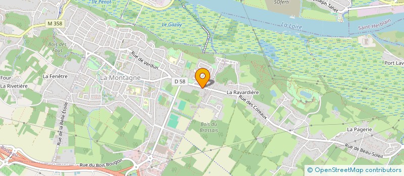 localisation de l'entreprise CERNOSUELTA  LA MONTAGNE