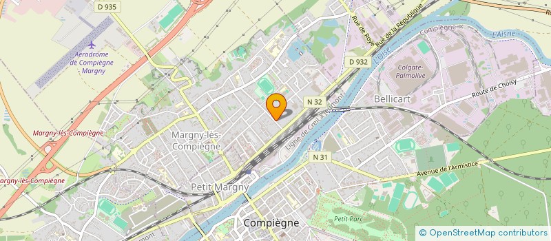 localisation de l'entreprise CEROC OISE  PARIS