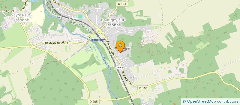 localisation de l'entreprise CEROCEIS à BOUTIGNY-SUR-ESSONNE
