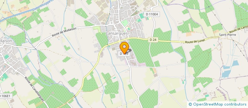 localisation de l'entreprise CERODO PARIS  LANSARGUES