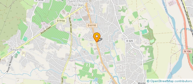 localisation de l'entreprise CEROU  SAINT-CHRISTOL-LEZ-ALES