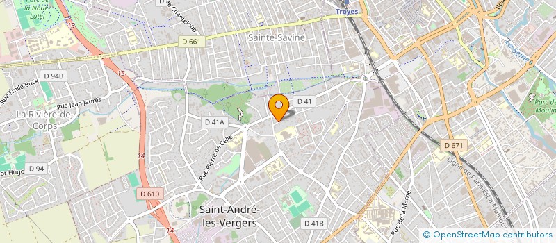 localisation de l'entreprise CEROVAN  SAINT-ANDRE-LES-VERGERS