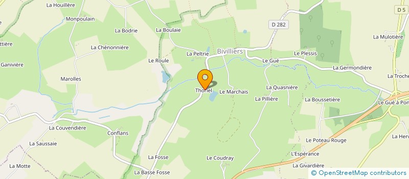 localisation de l'entreprise CERPAQ à TOUROUVRE AU PERCHE