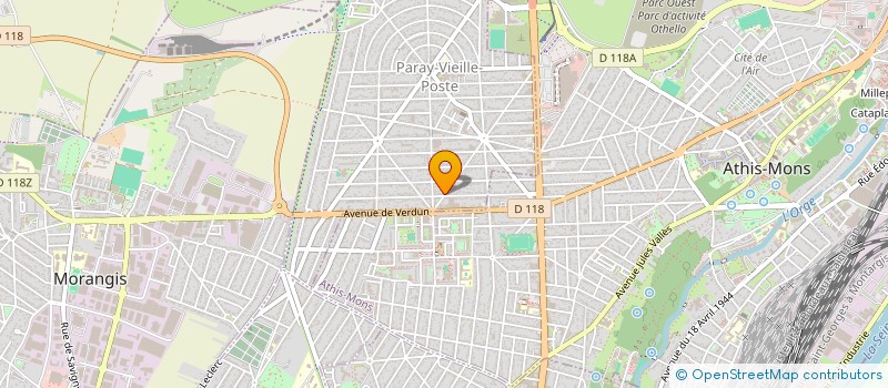 localisation de l'entreprise CERPI à PARAY-VIEILLE-POSTE