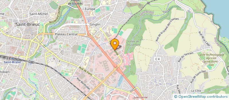 localisation de l'entreprise CERPIMMO à SAINT-BRIEUC