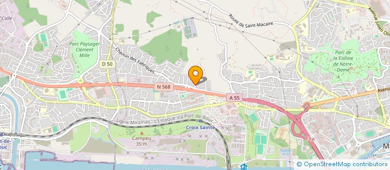 localisation de l'entreprise CERRI MENAGER  PORT-DE-BOUC