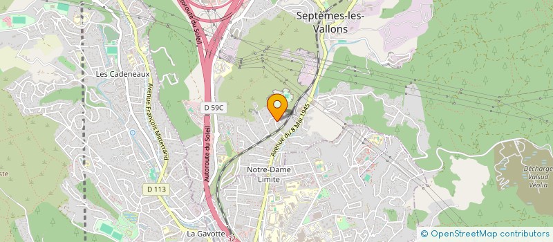localisation de l'entreprise CERRISE INFORMATIQUE à SEPTEMES-LES-VALLONS
