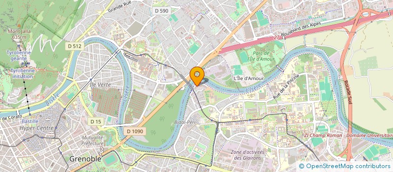 localisation de l'entreprise CERRO AZUL  SAINT-MARTIN-D'HERES