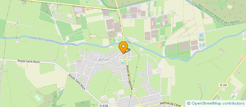 localisation de l'entreprise CERRUTI & CO à SAINT-MARTIN-DE-CRAU