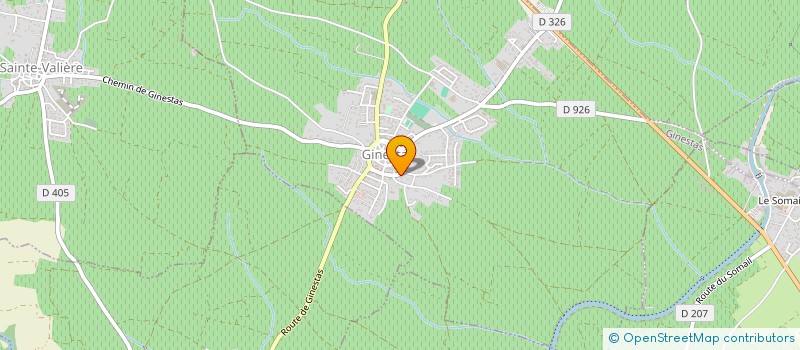 localisation de l'entreprise CERS MEDIA  GINESTAS