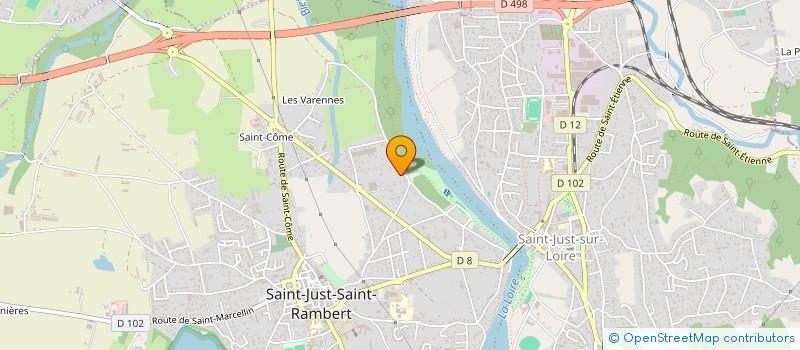 localisation de l'entreprise CERSI  SAINT-JUST-SAINT-RAMBERT