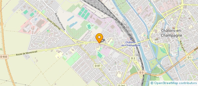 localisation de l'entreprise CERT'ISOL  CHALONS-EN-CHAMPAGNE