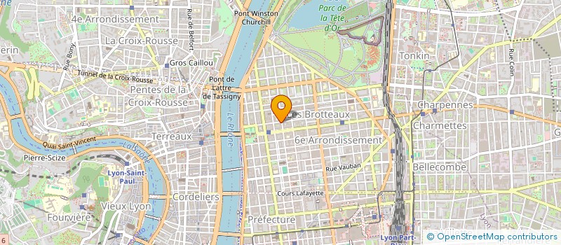 localisation de l'entreprise CERTAGRI à LYON