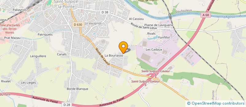 localisation de l'entreprise CERTAINS L'AIMENT SWING  SAINT-SULPICE-LA-POINTE