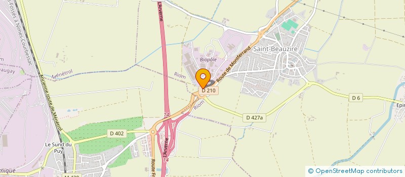 localisation de l'entreprise CERTANIA AQUICO-FR SAS à SAINT-BEAUZIRE