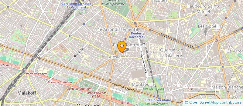 localisation de l'entreprise CERTB à PARIS