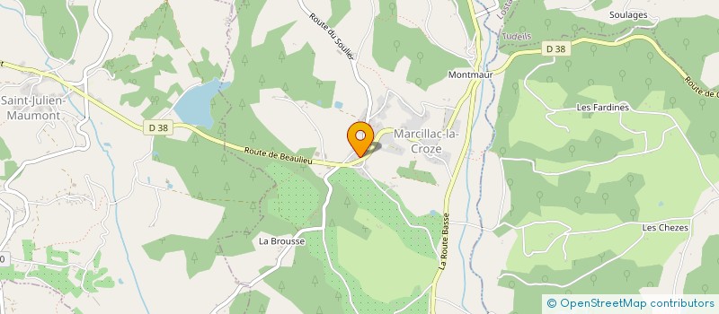 localisation de l'entreprise CERTES à LIGNEYRAC