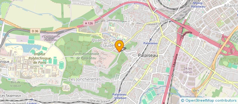 localisation de l'entreprise CERTI AUTO à PALAISEAU