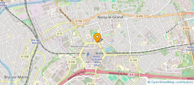 localisation de l'entreprise CERTIA ENGINEERING  NOISY-LE-GRAND