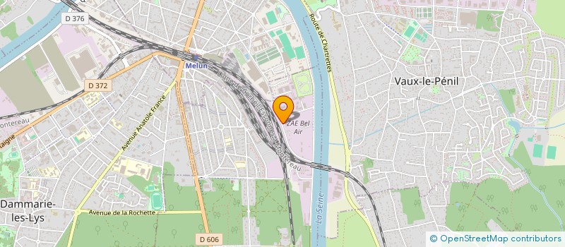 localisation de l'entreprise CERTICAR à LA ROCHETTE