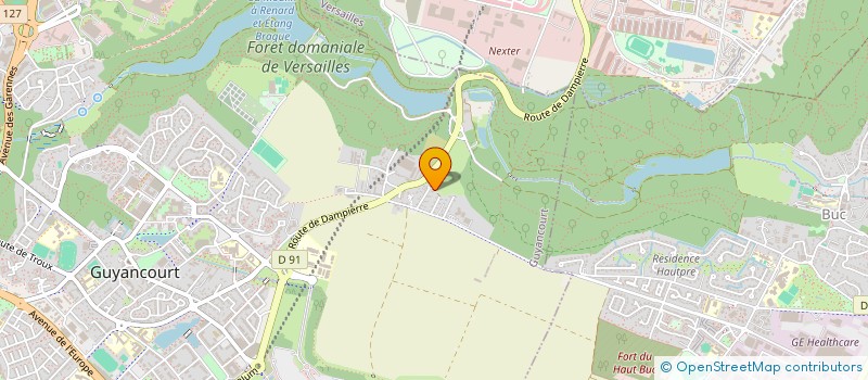 localisation de l'entreprise CERTIF'LABEL CONSULTING à GUYANCOURT