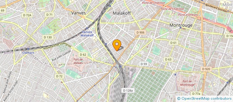 localisation de l'entreprise CERTIFICATEUR DE CARTES DE COLLECTION à MALAKOFF