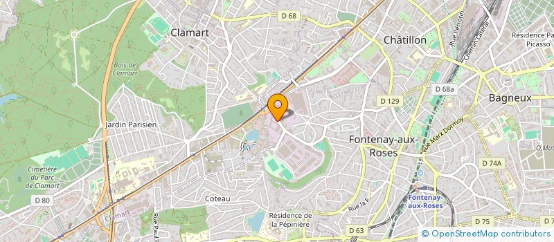 localisation de l'entreprise CERTIFICATION PRODUITS ELECTRIQUES INDUS à FONTENAY-AUX-ROSES