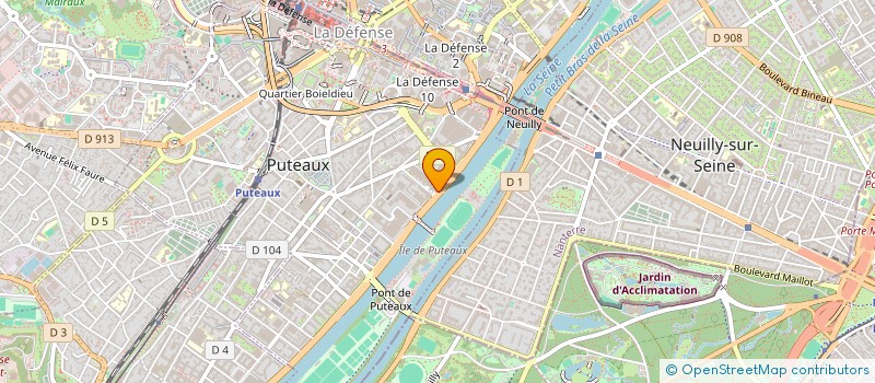 localisation de l'entreprise CERTIFICATION S.L.J à PUTEAUX