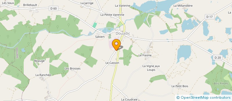 localisation de l'entreprise CERTIFINANCE à RUFFEC
