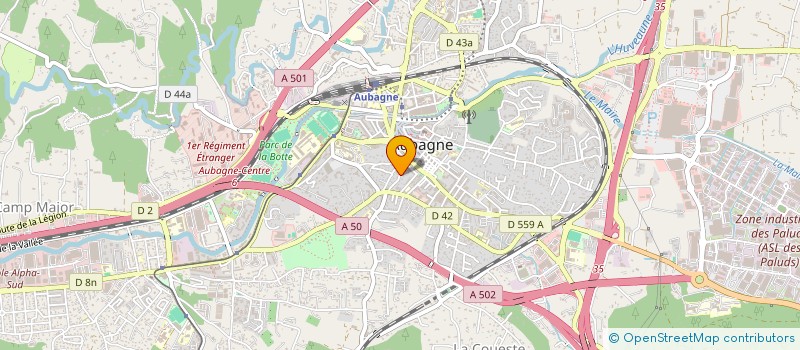 localisation de l'entreprise CERTIFIWEB à AUBAGNE
