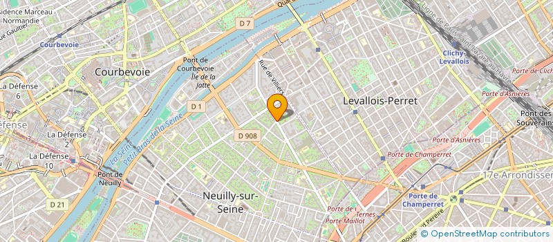 localisation de l'entreprise CERTIGAIA GROUP à NEUILLY-SUR-SEINE