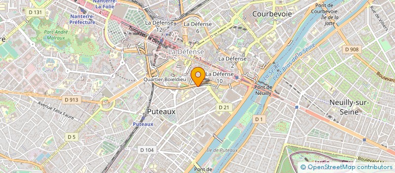 localisation de l'entreprise CERTIGAZ à PUTEAUX