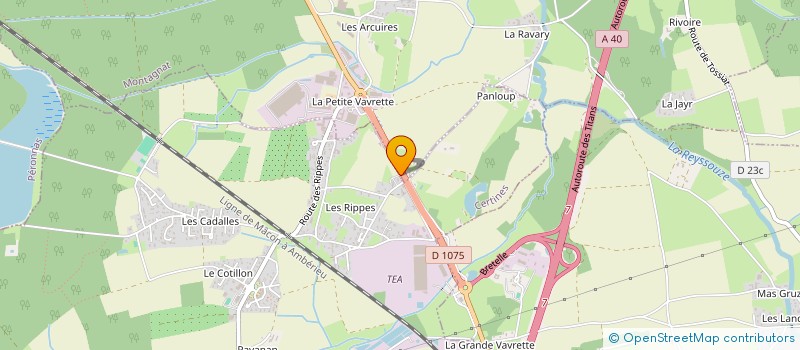 localisation de l'entreprise CERTIN'RUN à CERTINES