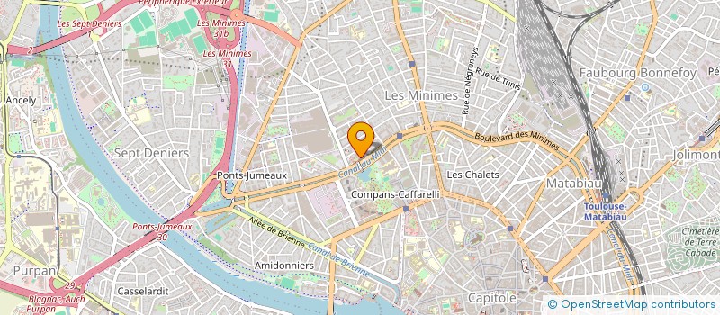 localisation de l'entreprise CERTIPROS à TOULOUSE