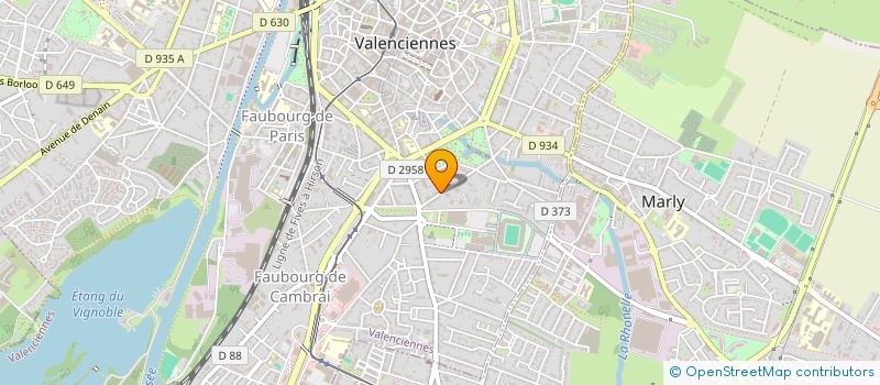 localisation de l'entreprise CERTO  VALENCIENNES