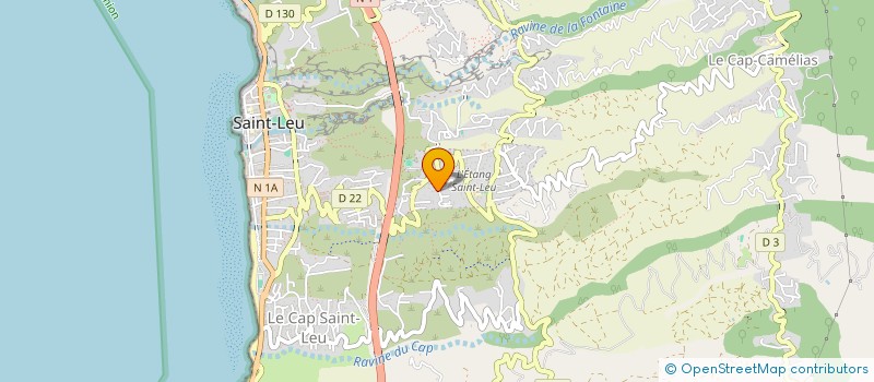 localisation de l'entreprise CERTOS  SAINT-LEU