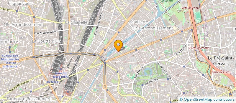 localisation de l'entreprise CERTUP  PARIS