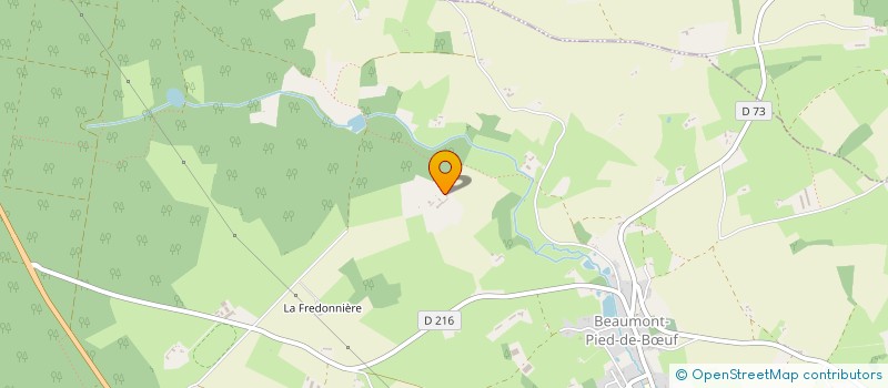 localisation de l'entreprise CERUS INFORMATIQUE à BEAUMONT-PIED-DE-BŒUF