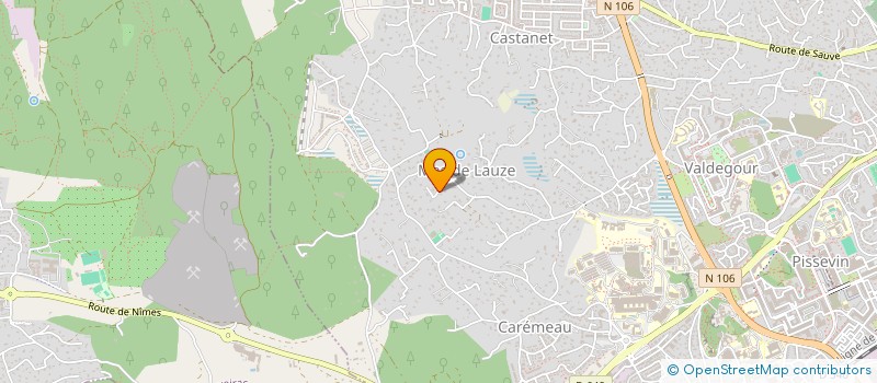 localisation de l'entreprise CERUTTI BEAUTE à NIMES