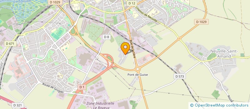 localisation de l'entreprise CERUTTI IMMOBILIER à NEUVILLE-SAINT-AMAND