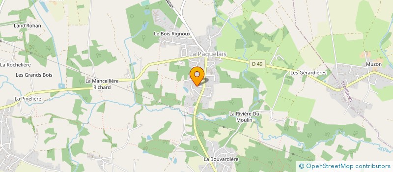 localisation de l'entreprise CERVANTES FUSEAU  VIGNEUX-DE-BRETAGNE