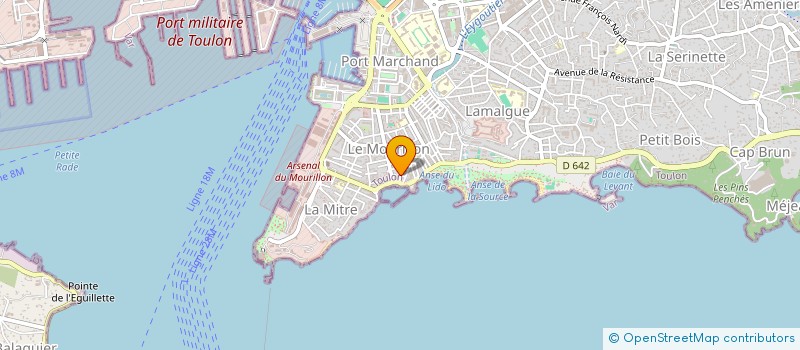 localisation de l'entreprise CERVEAU LENT  TOULON