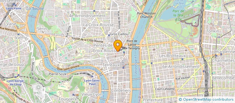 localisation de l'entreprise CERVELLES DE CANUTS à LYON