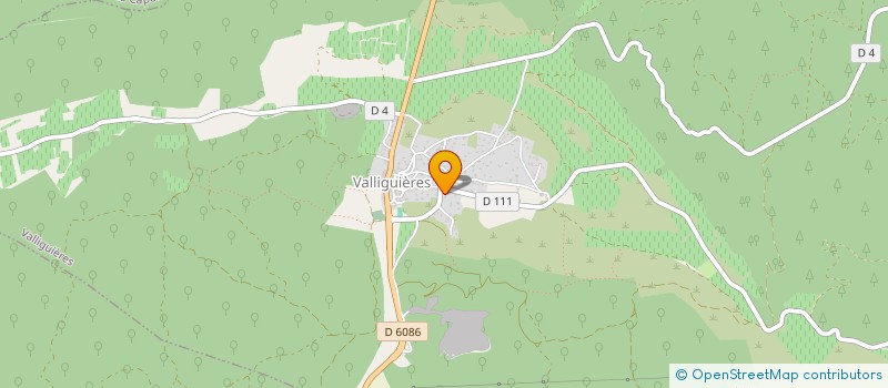 localisation de l'entreprise CERVERA ET FILS  VALLIGUIERES