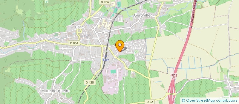 localisation de l'entreprise CERVIO  BARR