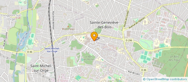 localisation de l'entreprise CERVIPOSE  SAINT-MICHEL-SUR-ORGE