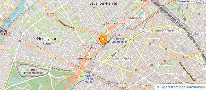 localisation de l'entreprise CERVITRUST  PARIS