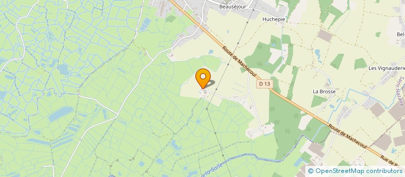 localisation de l'entreprise CERVOLAIT à VILLENEUVE-EN-RETZ